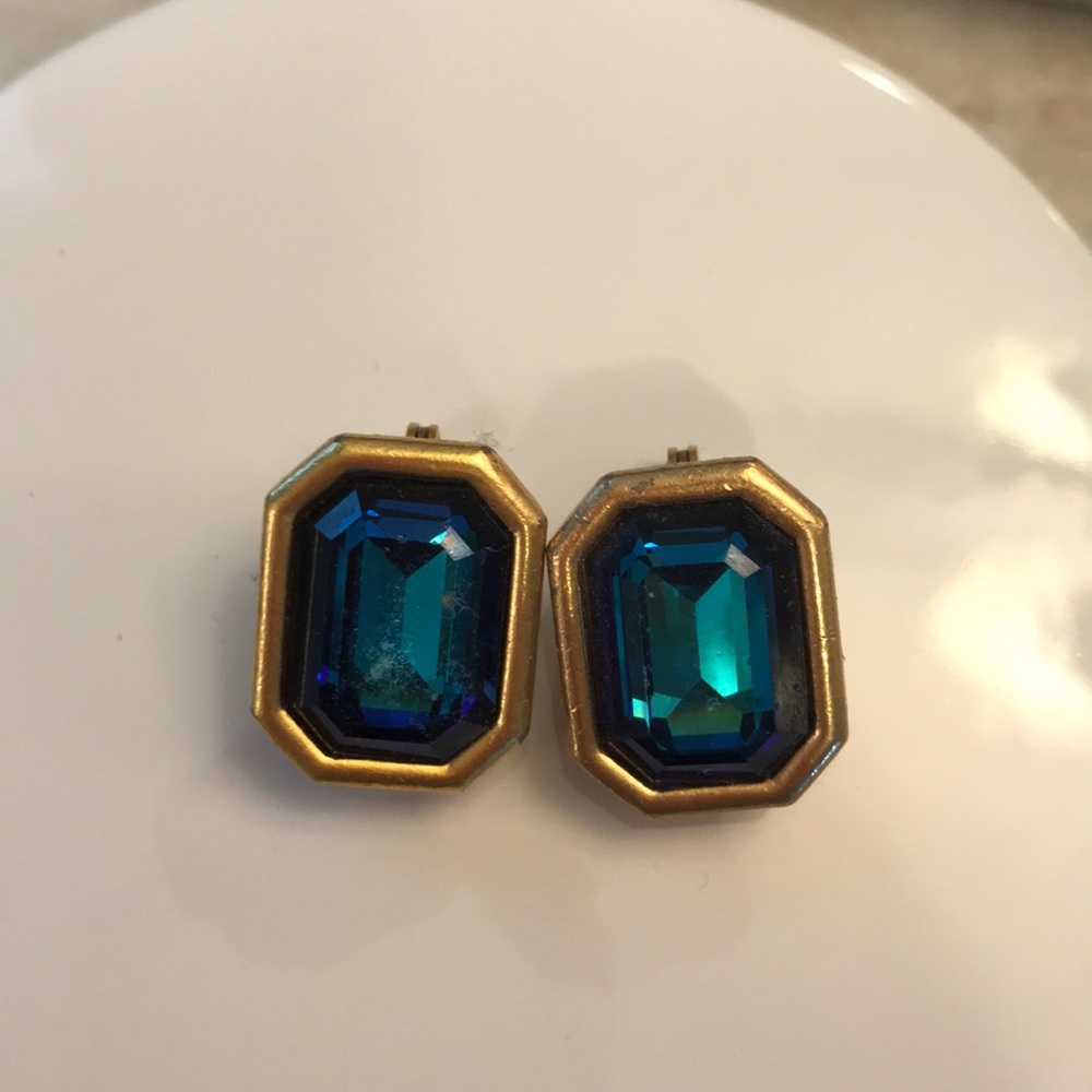Vintage Yves Saint Laurent YSL earrings